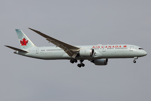 Air Canada Flight AC57 from Dubai (DXB) to Toronto (YYZ) on