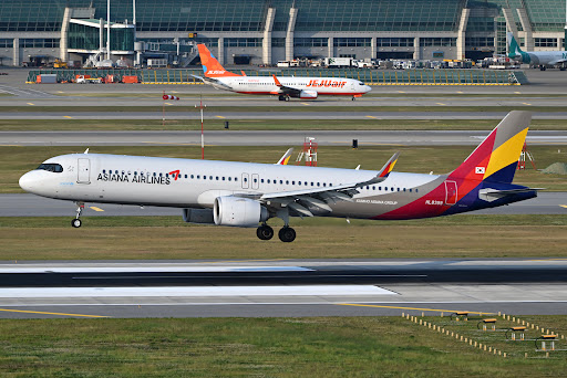 Asiana Airlines Flight OZ321 from Seoul (ICN) to Changsha