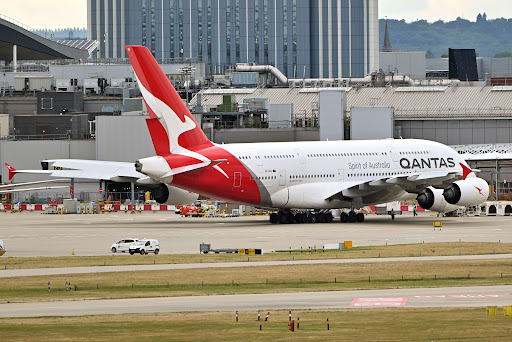 Qantas Airways Flight QF1 from Sydney (SYD) to London (LHR) on